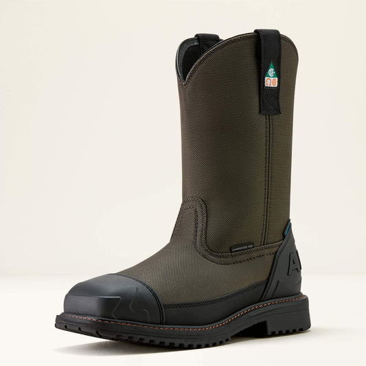 RigTEK Wildcat Pull-On CSA Waterproof Wide Square Toe Composite Toe Work Boot - US 4140