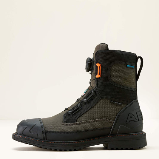 RigTEK Wildcat BOA 8" CSA Waterproof Wide Square Toe Composite Toe Work Boot - US 3896