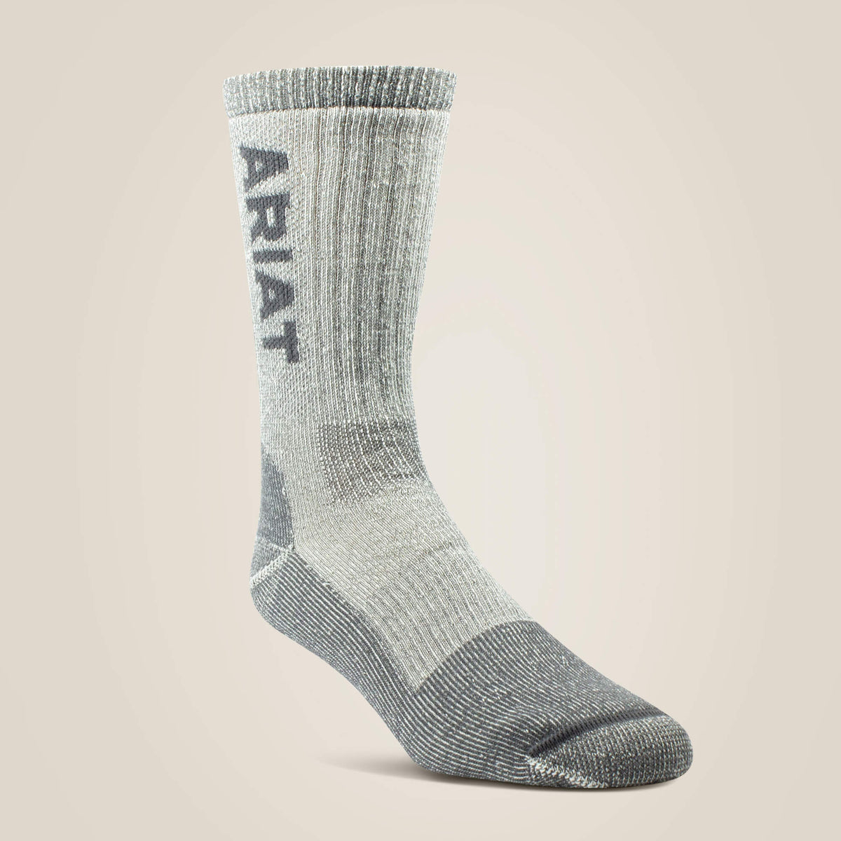 Midweight Merino Wool Blend Steel Toe Work Sock - US 4269
