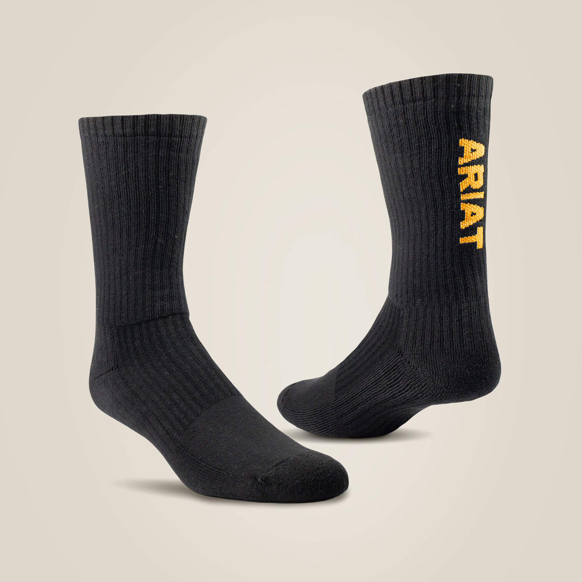 Premium Ringspun Cotton Crew Work Sock 3 Pair Pack - US 9942