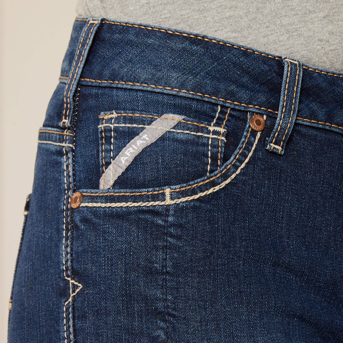 Rebar PR DuraStretch Riveter Double Front Straight Jean - US 3066