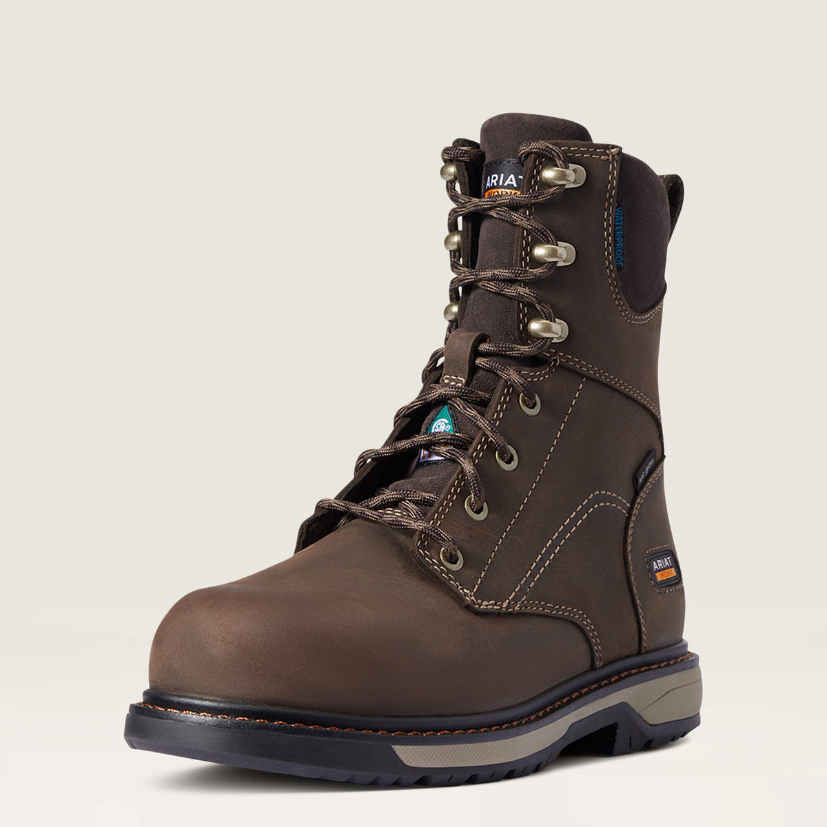 Riveter 8" CSA Glacier Grip Waterproof 400g Composite Toe Work Boot - US 7561