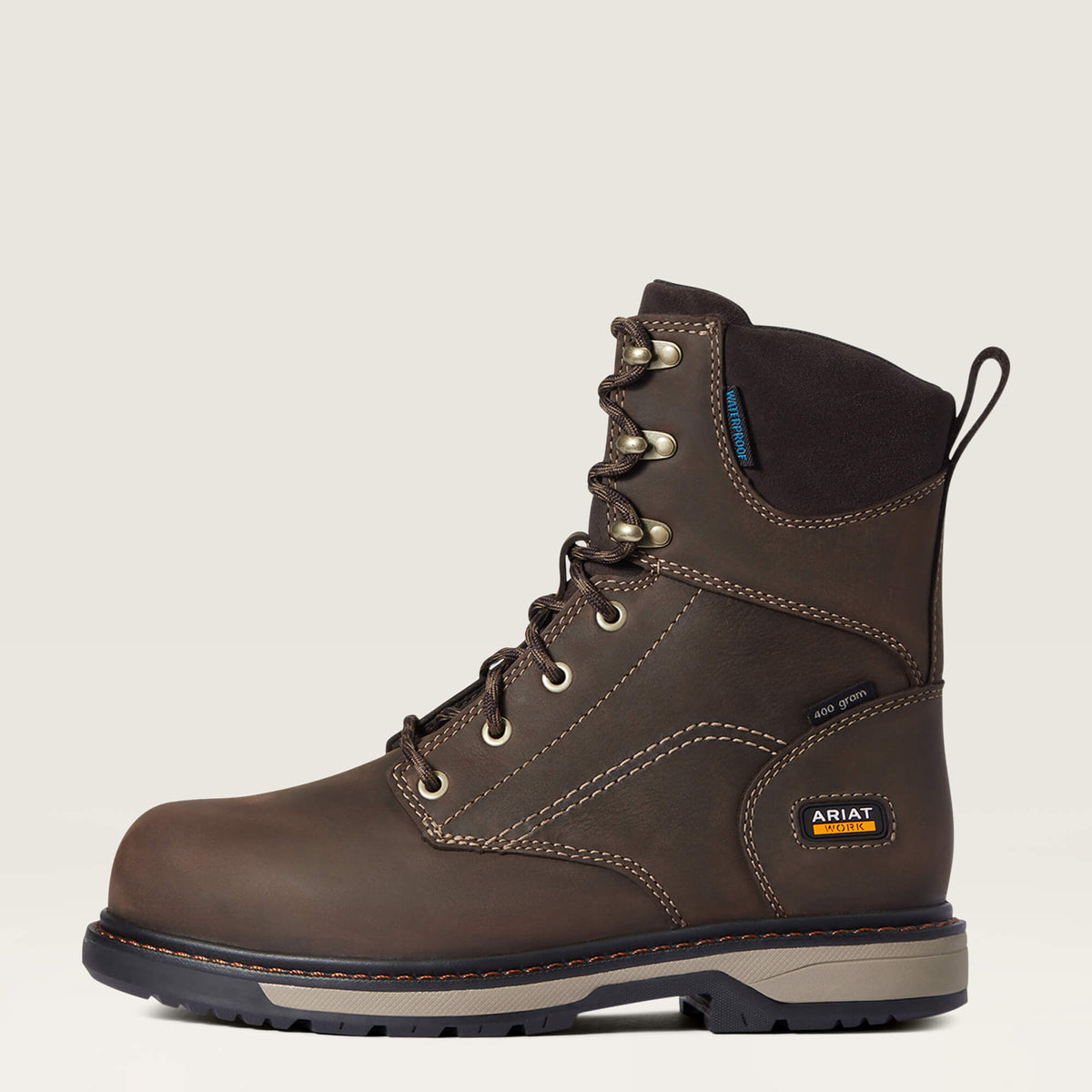 Riveter 8" CSA Glacier Grip Waterproof 400g Composite Toe Work Boot - US 7561