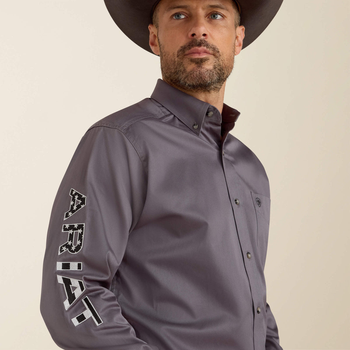 Team Logo Twill Classic Fit Shirt - US 9740