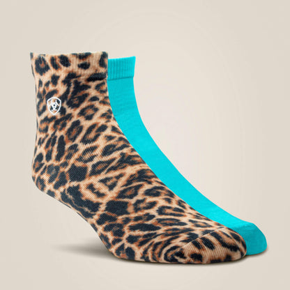Wild Thing Ankle Sock 2 Pair Multi Color Pack - US 0450