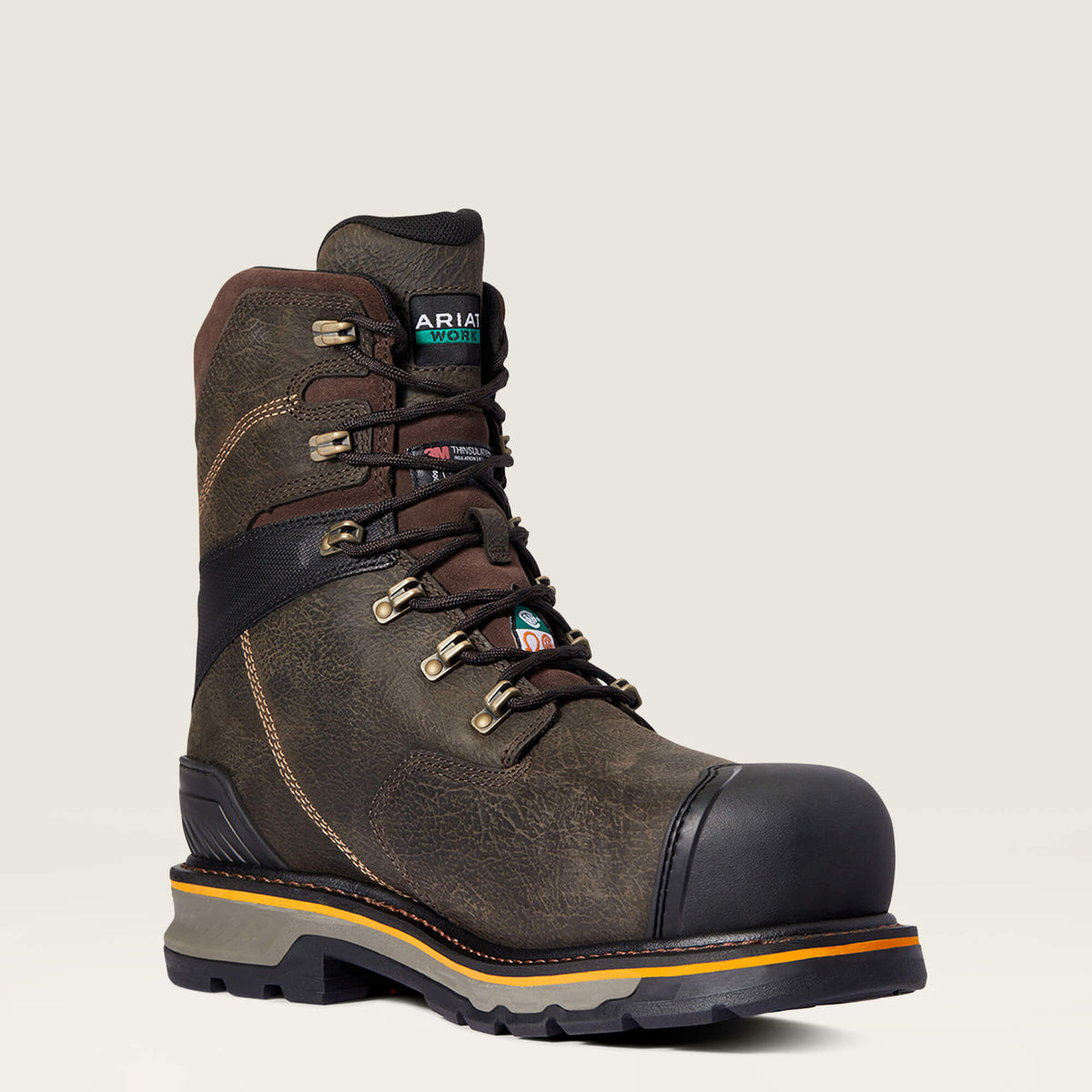 Stump Jumper 8" CSA Glacier Grip Waterproof 600g Composite Toe Work Boot - US 0678