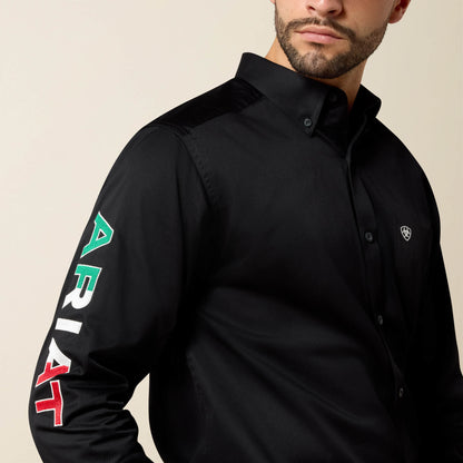 Team Logo Twill Fitted Shirt - US 4321