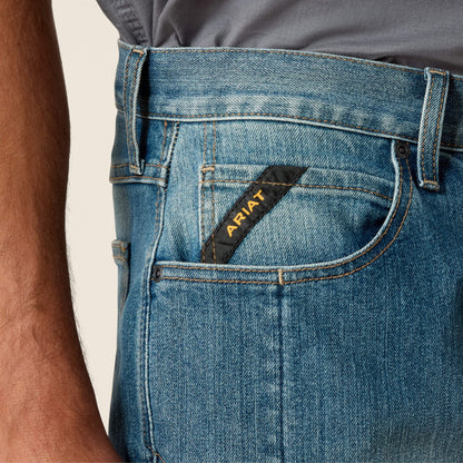 Rebar M5 DuraStretch Basic Stackable Straight Leg Jean - US 5510