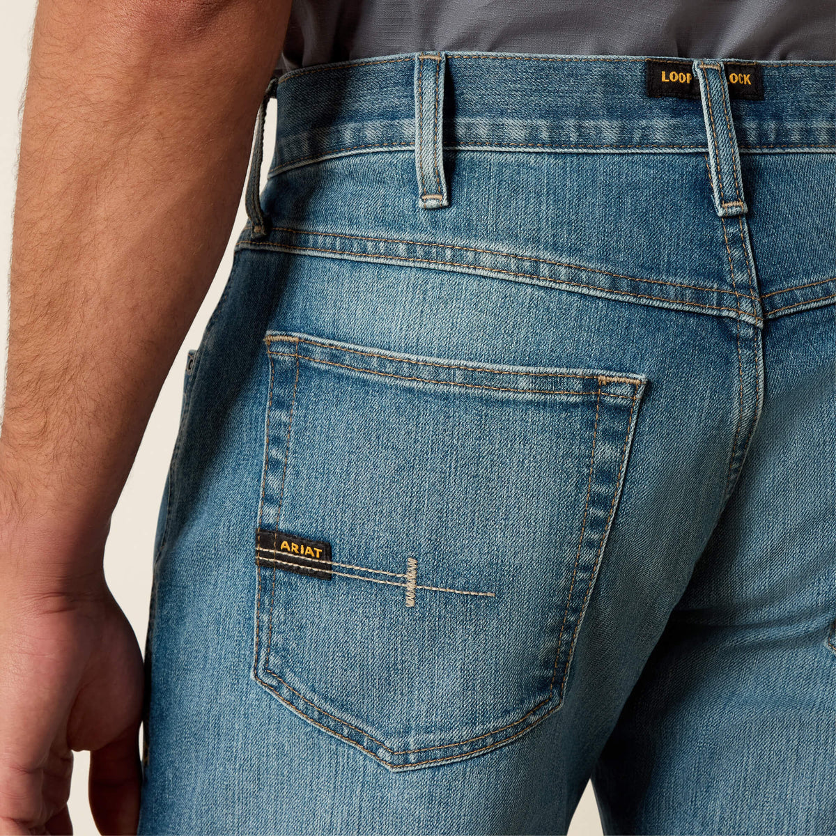 Rebar M5 DuraStretch Basic Stackable Straight Leg Jean - US 5510