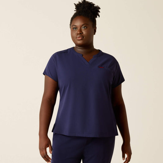 Eliza Fashion Scrub Top - US 5036