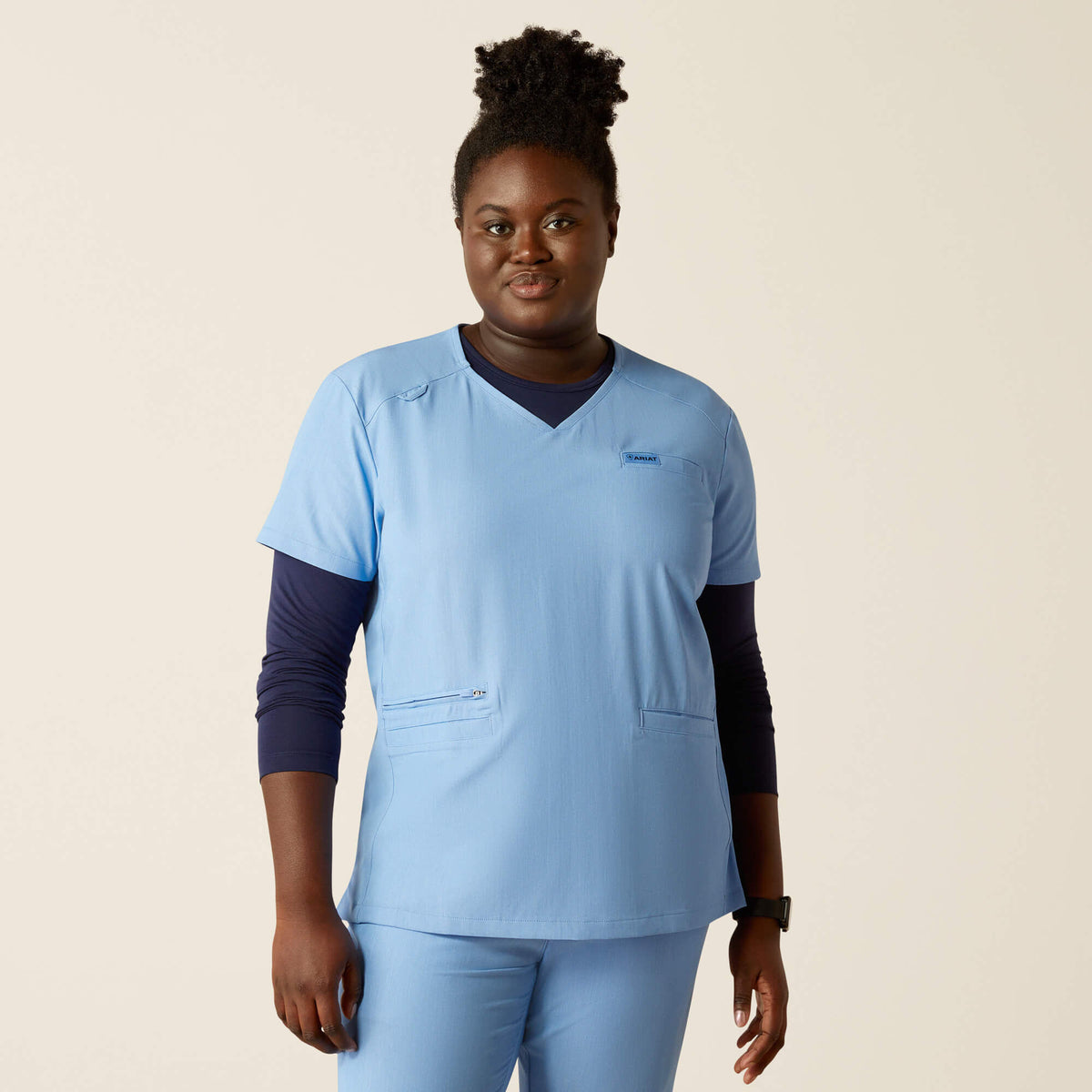 Clara 6 Pocket Scrub Top - US 2455