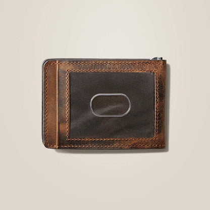 Bifold Slim Wallet Patriot Flag Embroidery - US 0642