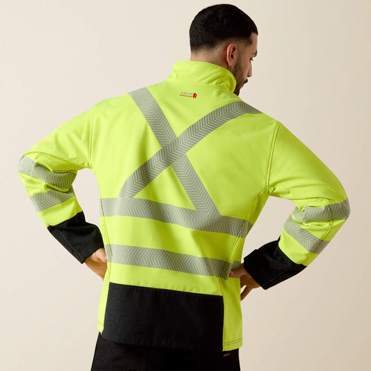 FR Vernon Hi-Vis Softshell Jacket - US 6921