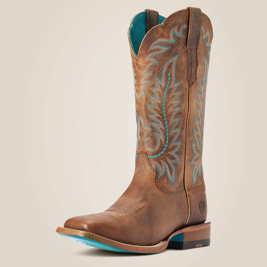 Frontier Tilly Wide Square Toe Western Boot - US 4089