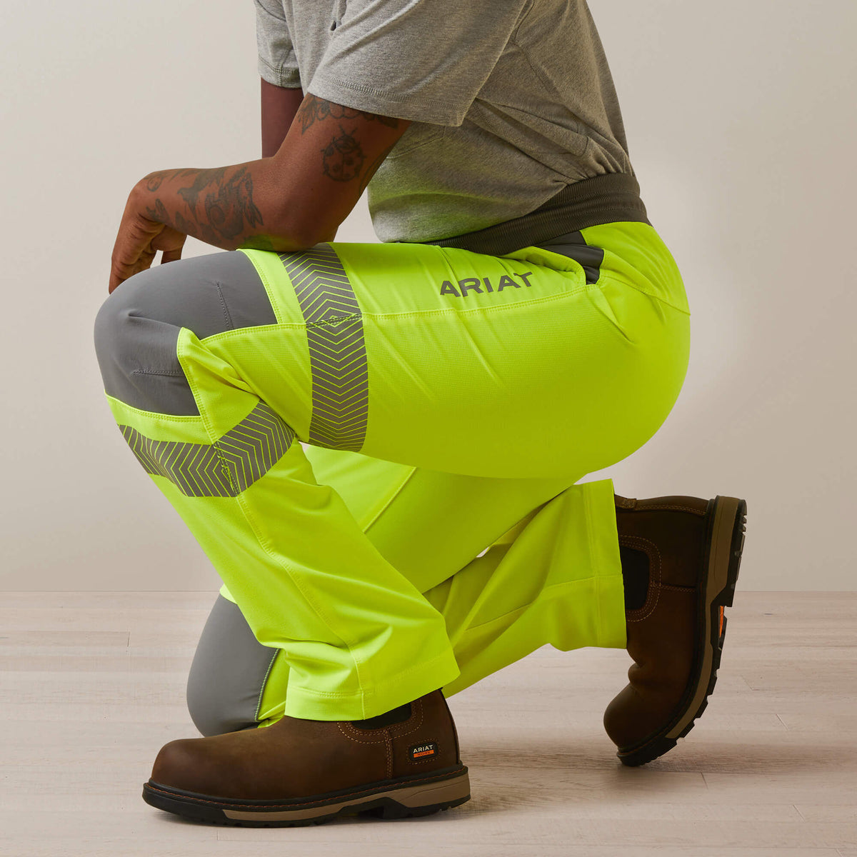 Rebar Perfect Rise Hi-Vis Pull-On DuraStretch Slim Leg Pants - US 2945