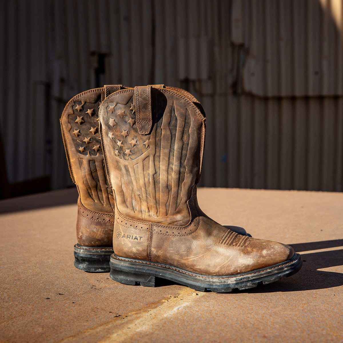 Sierra Shock Shield Patriot Work Boot - US 5322