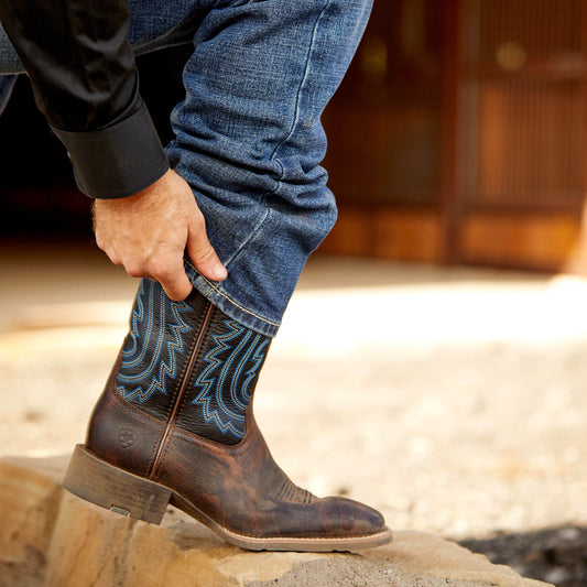 Sport Big Country Wide Square Toe Cowboy Boot - US 0999