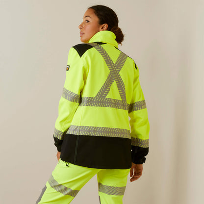 Rebar Hi-Vis Softshell Jacket - US 9061