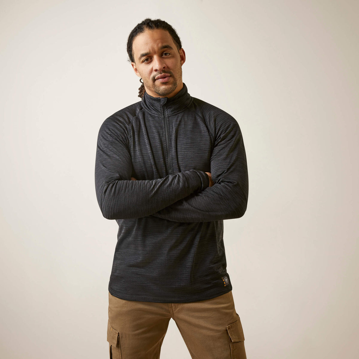 Rebar Gridwork Baselayer 1/4 Zip T-Shirt - US 5302
