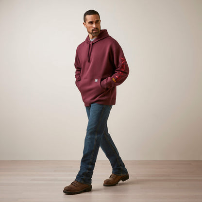 Rebar Workman Graphic Hoodie - US 3897