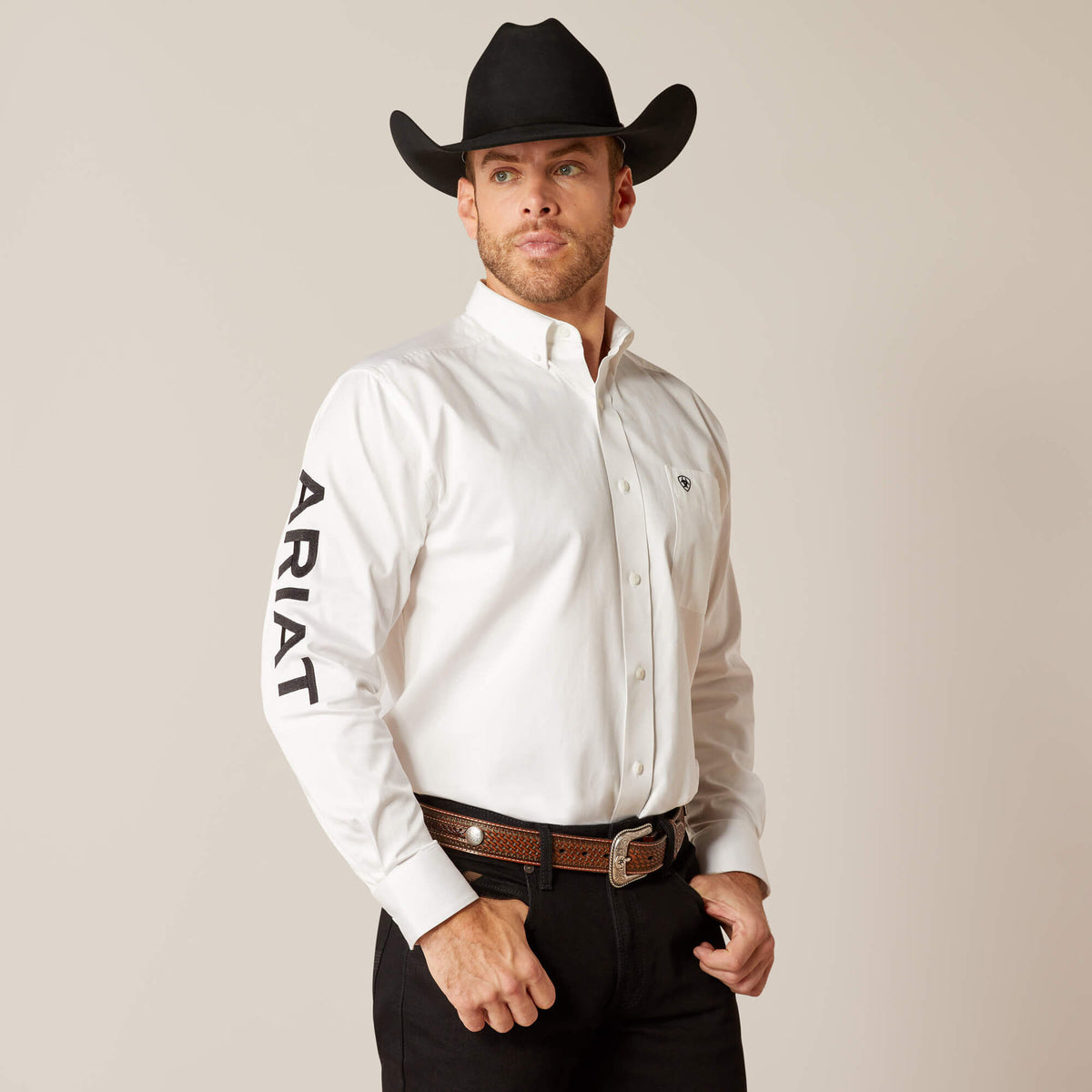 Team Logo Twill Classic Fit Shirt - US 8184