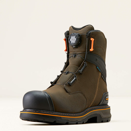 Stump Jumper 8" BOA Waterproof Composite Toe Work Boot - US 8532