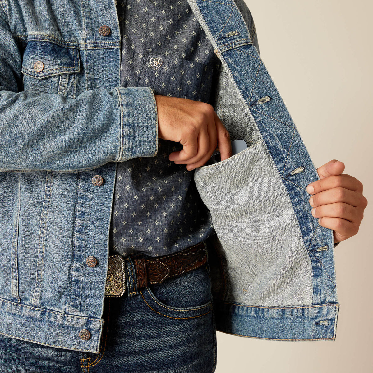 Denim Trucker Jacket - US 9624