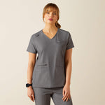 Clara 6 Pocket Scrub Top - US 2896
