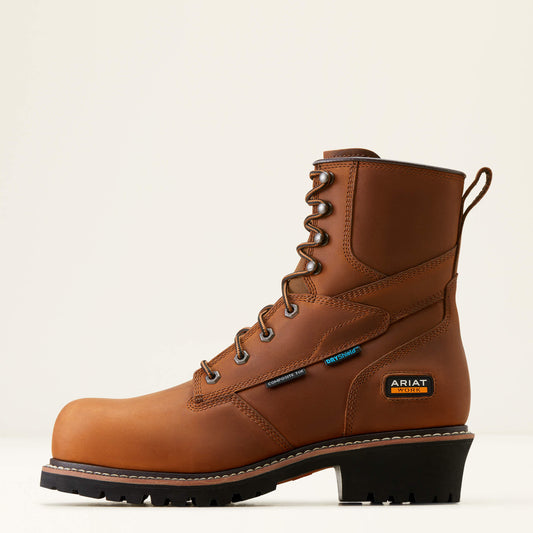 Logger Shock Shield Waterproof Composite Toe Work Boot - US 2435