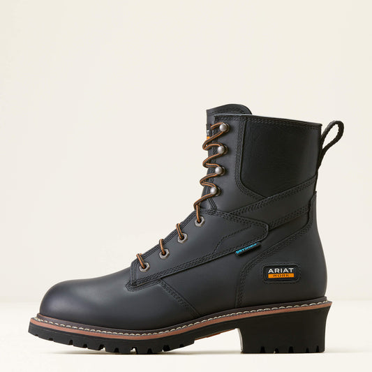 Logger Shock Shield Waterproof Work Boot - US 7140