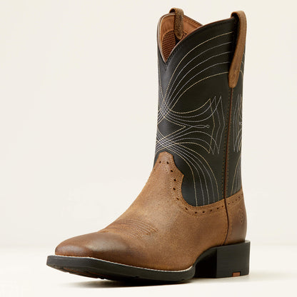Sport Wide Square Toe Cowboy Boot - US 2849