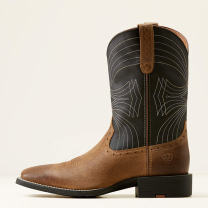 Sport Wide Square Toe Cowboy Boot - US 2849