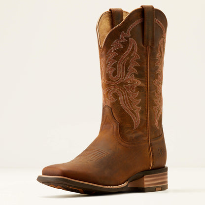 Olena Wide Square Toe Western Boot - US 9213
