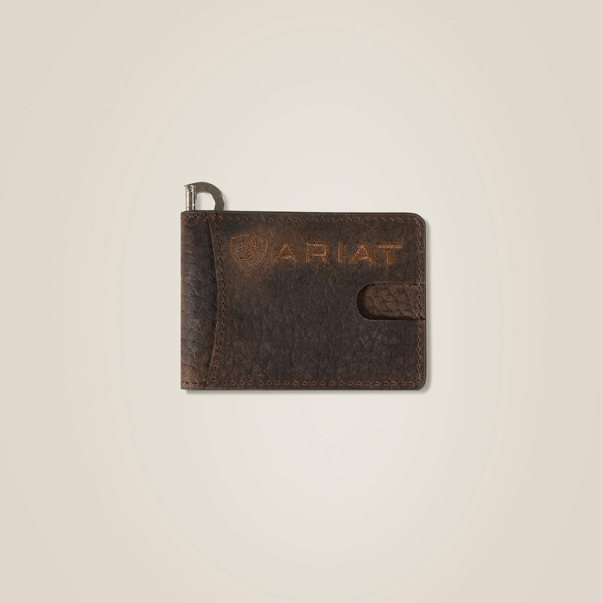 Large Logo Clip Wallet - US 2767