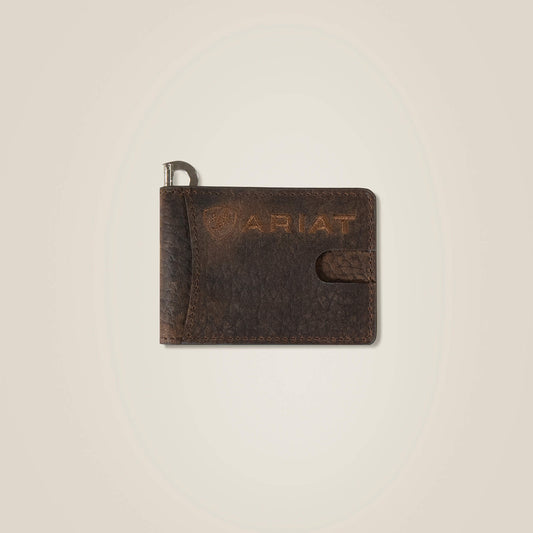 Large Logo Clip Wallet - US 2767