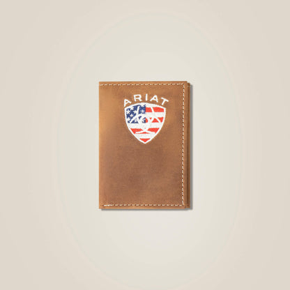 Flag Shield Trifold Wallet - US 8923