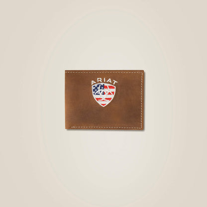 Flag Shield Bifold Wallet - US 9406