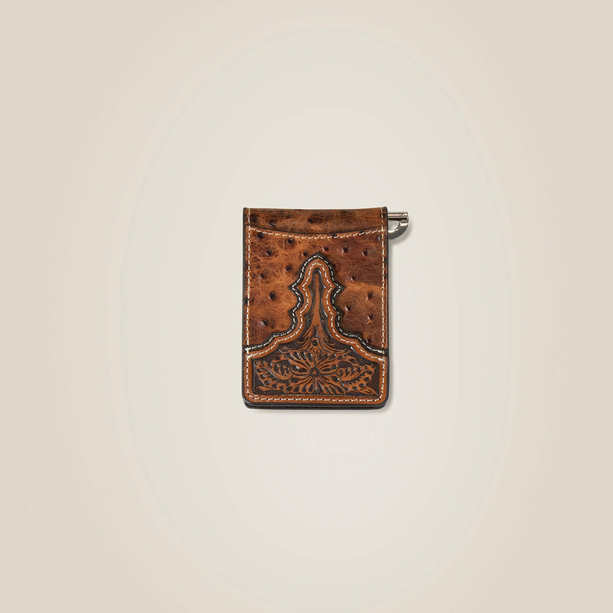 Ostrich Clip Wallet - US 3030