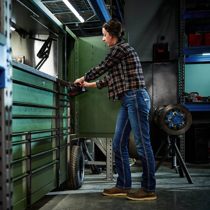 Rebar High Rise Riveter DuraStretch Straight Leg Jeans - US 4790