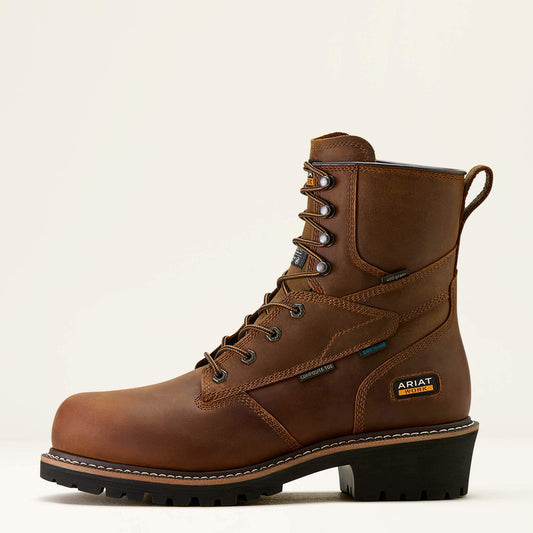 Logger Shock Shield Waterproof Insulated Composite Toe Work Boot - US 0773