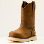 Rebar Wedge Pull-On Waterproof Composite Toe Work Boot - US 2149