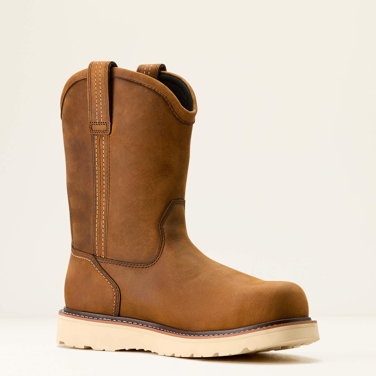 Rebar Wedge Pull-On Waterproof Composite Toe Work Boot - US 2149