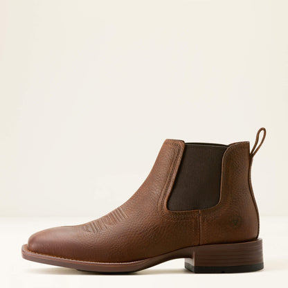 Booker Chelsea Wide Square Toe Western Boot - US 6919