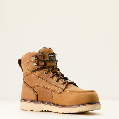 Rebar Wedge Moc Toe Waterproof Composite Toe Work Boot - US 0539