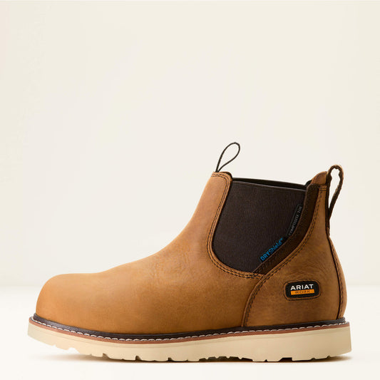 Rebar Wedge Chelsea Waterproof Composite Toe Work Boot - US 4781