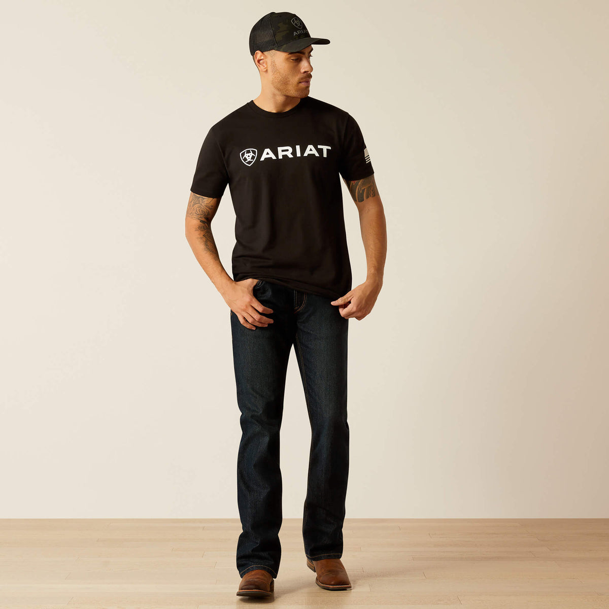Ariat Shield Flag T-Shirt - US 5688
