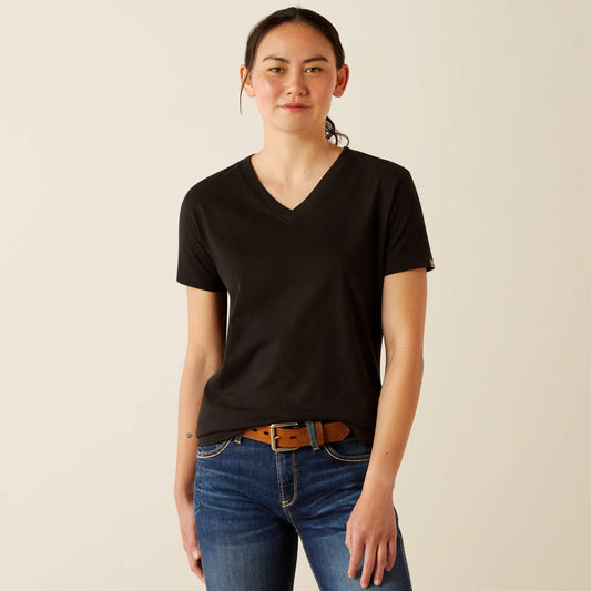 Rebar Cotton Strong Standard V-Neck T-Shirt - US 6662