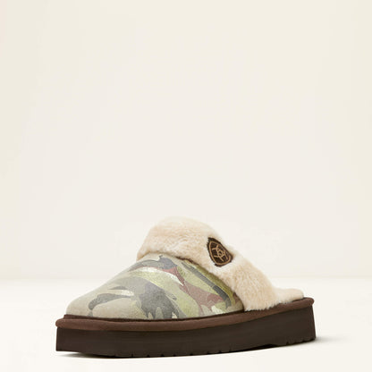 Jackie Square Toe Stack Slipper - US 2963