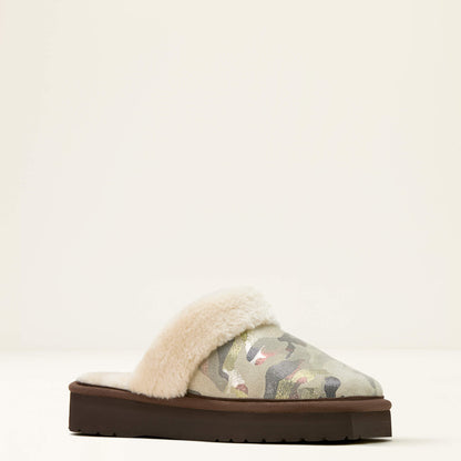Jackie Square Toe Stack Slipper - US 2963