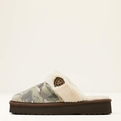 Jackie Square Toe Stack Slipper - US 2963